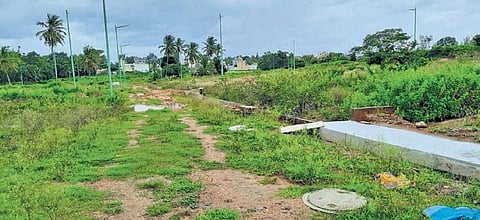 The Nadaprabhu Kempegowda Layout is yet to see the light of day | EXPRESS