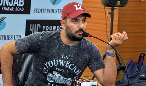 Former India batsman Yuvraj Singh. (File Photo | PTI)