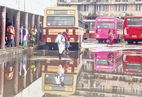 The location of buses will be announced on a real-time basis only in Tamil. English will be added later | martin louis