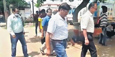 The health team at the district headquarters hospital in Keonjhar | Express