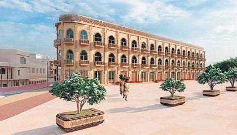 Design of the Shree Jagannath reception centre