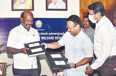 Health Ministers of the two States exchange the MoU in Chennai | P JAWAHAR