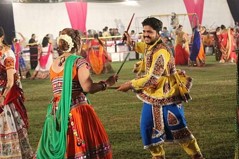 Photographs from various performances conducted by ‘Garba in the City’, a city-based venture that has Garba classes before Navratri.