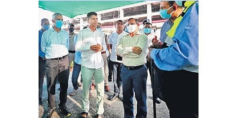 Odisha Chief Secretary and 5T Secretary review projects in Bhadrak