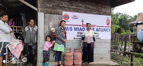 The arrival of LPG cylinders is an occasion to celebrate for the people of this remote town in Arunachal Pradesh.