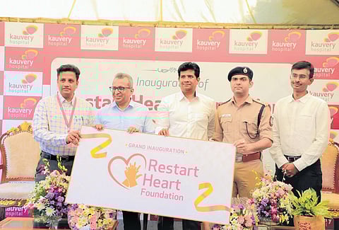 Kauvery Hospital installs AEDs at three locations