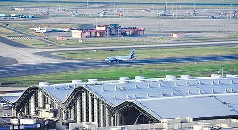 Chennai Airport, one of the largest in India, is functioning on only 1,317 acres of land | file photo