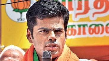 Tamil Nadu BJP president K Annamalai.