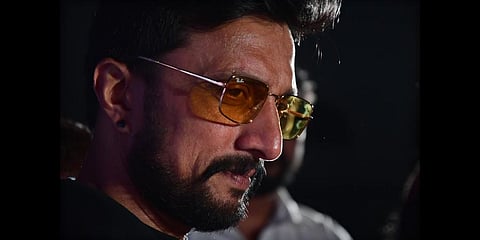 Actor Sudeep during a an event in Bengaluru. (File Photo | Ashishkrishna HP, EPS)