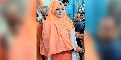 Aligarh BJP leader Ruby Asif Khan. (Photo | Ruby Asif Khan Twitter)