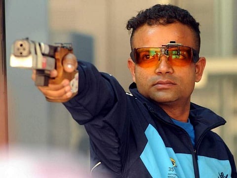 2012 London Olympic silver medallist, Vijay Kumar.(File Photo | PTI)