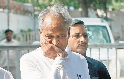 Rajasthan CM Ashok Gehlot after meeting with Sonia Gandhi | Shekhar Yadav
