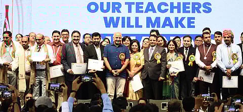 Proud of growth in Delhi schools, says Manish Sisodia