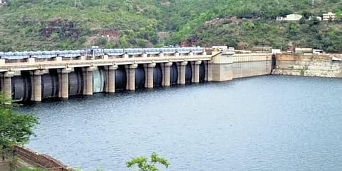 Srisailam reservoir