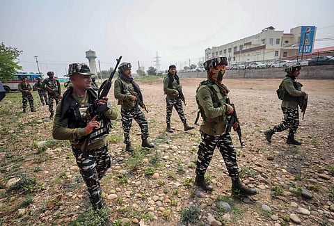 Image of CRPF personnel used for representational purposes only