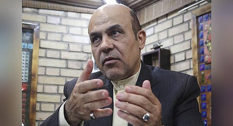 Ali Reza Akbari speaks in an interview, Iran. Iran has executed Akbari after convicting him on charges of spying for Britain. (Photo | AP)