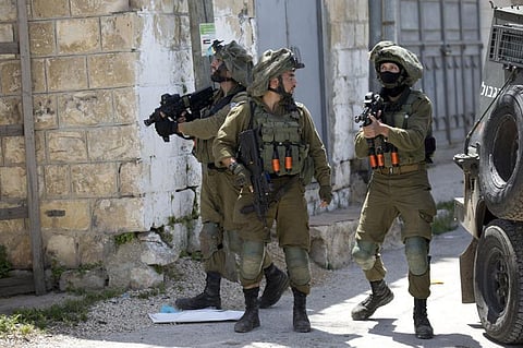 Israeli soldiers for representational purposes only. (Photo | AP)
