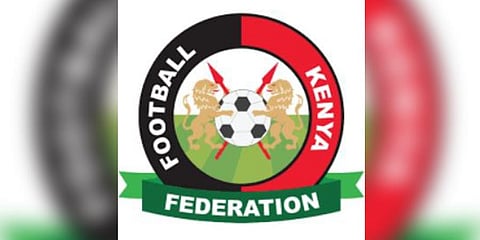 Football Kenya Federation (FKF) logo. (Photo | KFK Facebook)