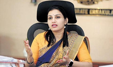 District Collector Renu Raj