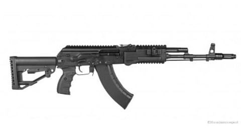 AK-203 Kalashnikov assault rifles. (Photo | Rosoboronexport website)