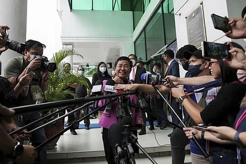 “Today, facts win, truth wins, justice wins,” Rappler quoted Maria Ressa as saying after the verdict was announced. (Photo | AP)