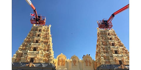 A photo of the Shri Siva Vishnu temple in Carrum Downs, Victoria. (Photo | Hindu Society of Victoria)