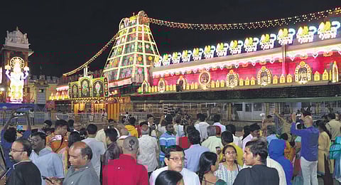 TTD plans darshan for eight lakh devotees during the 10-day festival | Express
