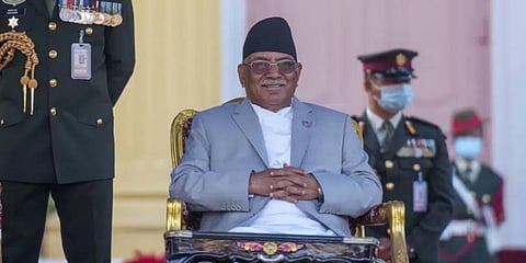 Nepal’s newly appointed prime minister Pushpa Kamal Dahal ‘Prachanda’. (Photo | AP)