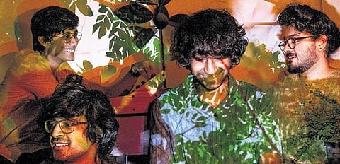 Green Park members (clockwise from front left) Sidharth Gupta, Amartya Ghosh, Rishabh Singh and Arpan Kumar)