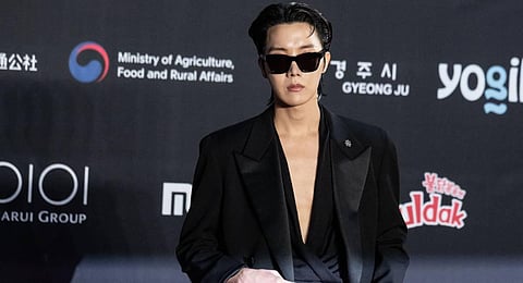 Former member of South Korean boy band BTS and singer-songwriter J-Hope. (Photo | AFP)