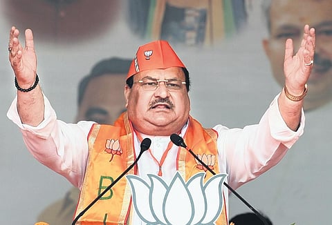 BJP chief J P Nadda. (Photo | Parveen Negi, EPS)