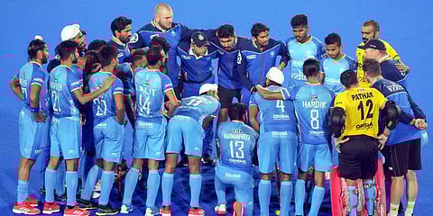 Indian men’s hockey team. (Photo | PTI)
