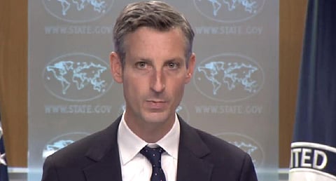 US State Department spokesman Ned Price (Photo | Ned Price @ Twitter)