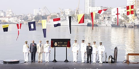 INS Vagir is a re-incarnation of the erstwhile Vagir, which served India and the Indian Navy for three decades.