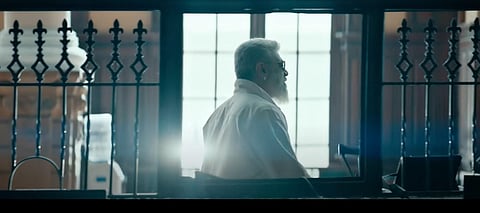 A still from the trailer of 'Thunivu' starring Thala Ajith. (Photo | YouTube screengrab)
