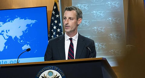 Ned Price, the US State Department spokesperson. (Photo | AFP)