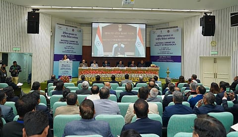 Union Health Minister Mansukh Mandaviya virtually inaugurated the National Summit on Quality of Biologicals | Twitter