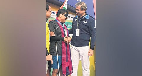 Since 2021, Iqbal has run 10 km each on 12 different races.