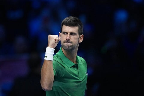 Serbia's Novak Djokovic reclaimed the top spot in the ATP rankings released on Monday after winning his 22nd Grand Slam title at the Australian Open. (File photo | AP)