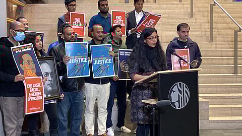 'The region must address caste discrimination, and not allow it to remain invisible and unaddressed,' Seattle City Council member Kshama Sawant said. (Photo | Seattle City Council Twitter)