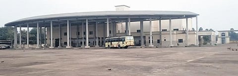 The bus terminus at Haladiapadar in Ganjam district | Express