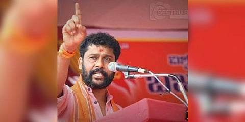 VHP leader Sharan Pumpwell (Photo | Twitter)