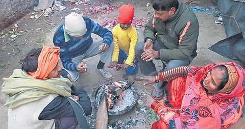 A dense layer of fog reduced the visibility to 200 metres on Wednesday | Shekhar yadav