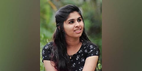 Anjushree Parvathi, the deceased 19-year-old girl who consumed Kuzhimanthi in Kasaragod . (Photo | Special Arrangement)