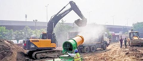 Frequent construction bans in Delhi hitting business