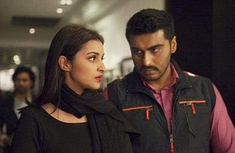 Parineeti Chopra and Arjun Kapoor in 'Sandeep Aur Pinky Faraar'.