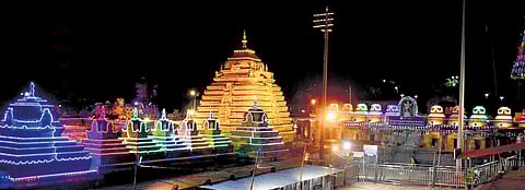 Srisailam temple in Andhra Pradesh gears up for Sankranti fete