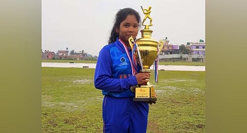 17-year-old Ravani Valasanaina. (Photo | Express)