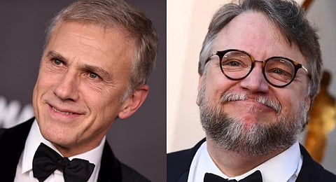 Christoph Waltz and Guillermo Del Toro (AP)
