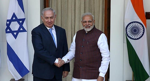 netanyahu, modi
